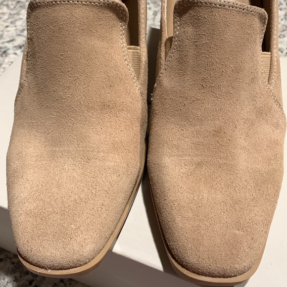 JOIE Wevenly Suede Block Heel Closed Toe Loafer - Picture 10 of 15